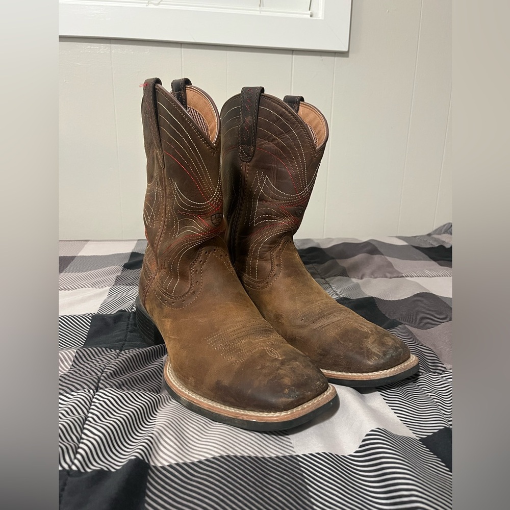 Ariat Brown Western Cowboy Boots